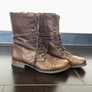 Steve Madden Troopa Combat Boots Size 7